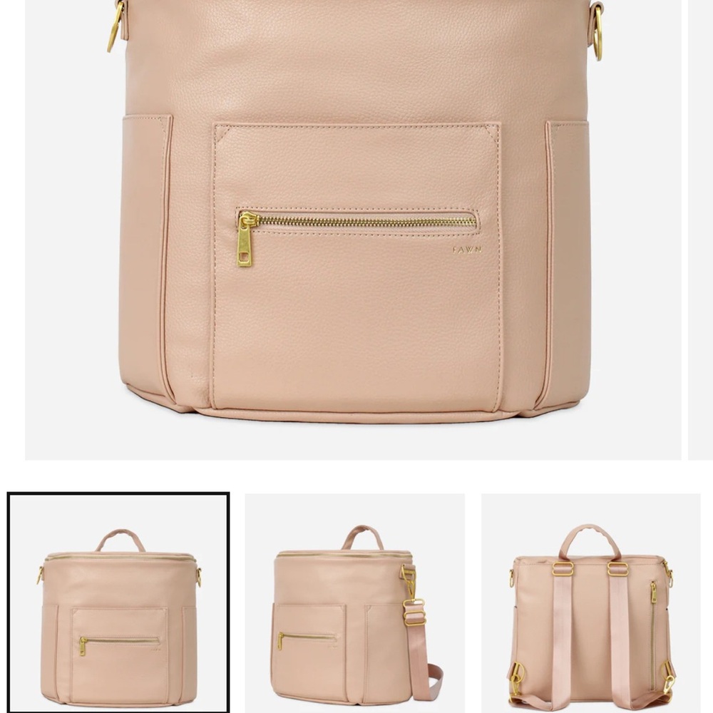 FAWN The Original Diaper Bag - Warm Blush (Original Price $170) Only used once!